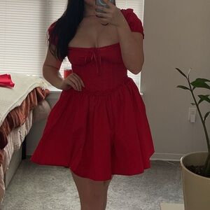 Fashion Nova Red Mini Dress